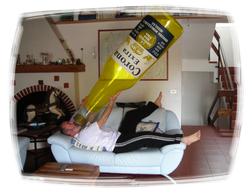 il prof disperato beve per dimenticare gli allievi in stage
